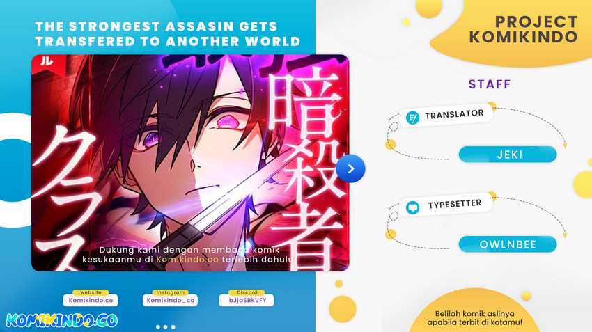 Baca Komik The strongest assassin gets transferred to another world with his whole class Chapter 27 Gambar 1