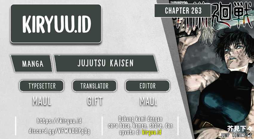 Baca Komik Jujutsu Kaisen Chapter 263 Gambar 1