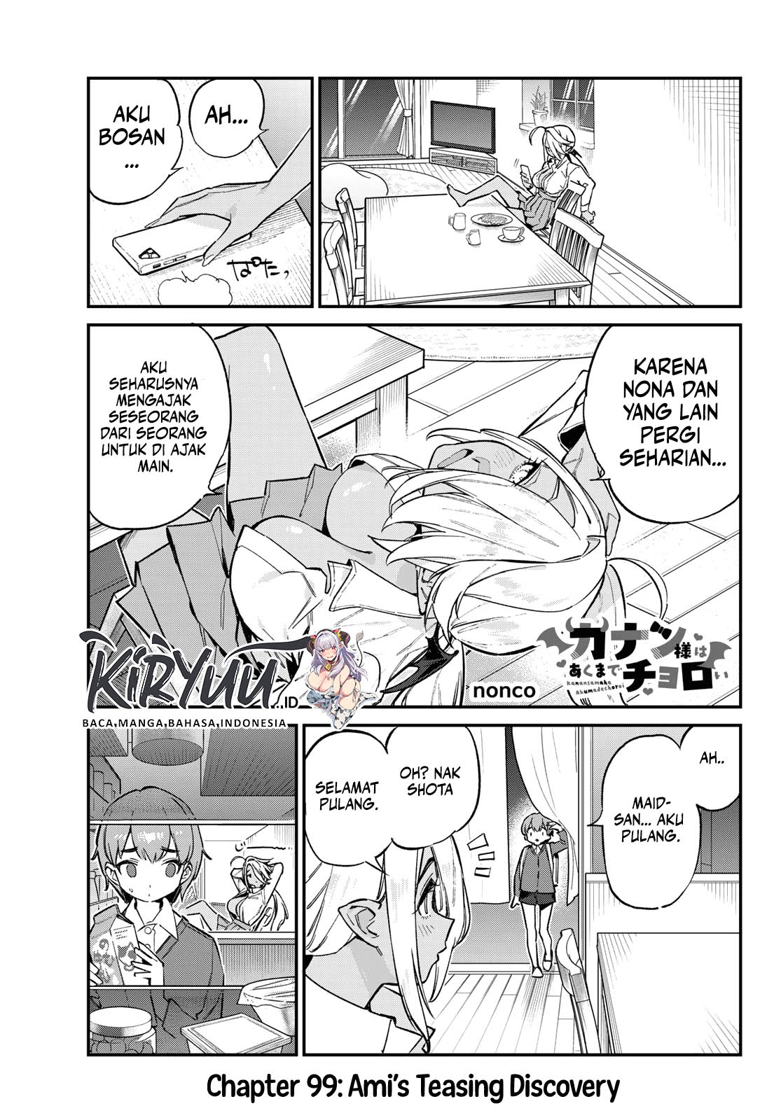 Baca Manga Kanan-sama wa Akumade Choroi Chapter 99 Gambar 2