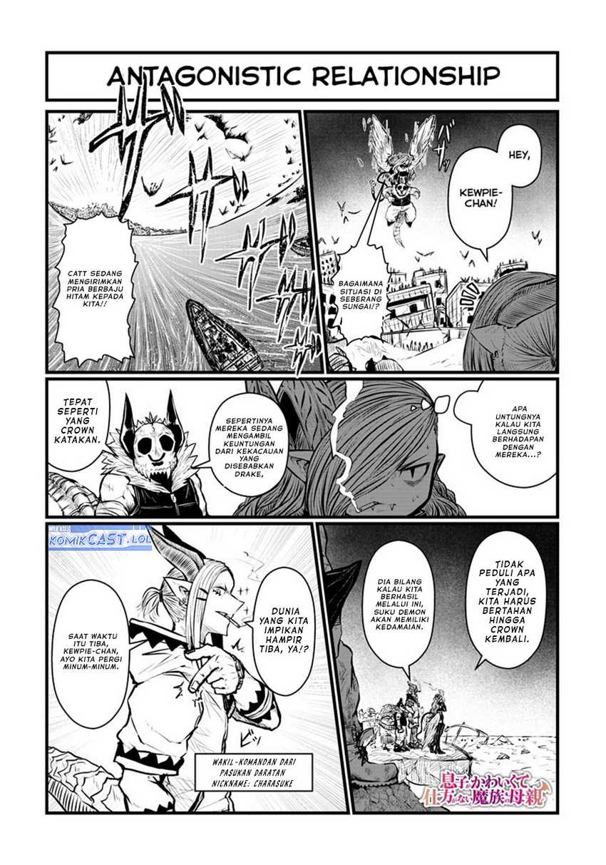Musuko ga Kawaikute Shikataganai Mazoku no Hahaoya Chapter 175 Gambar 3