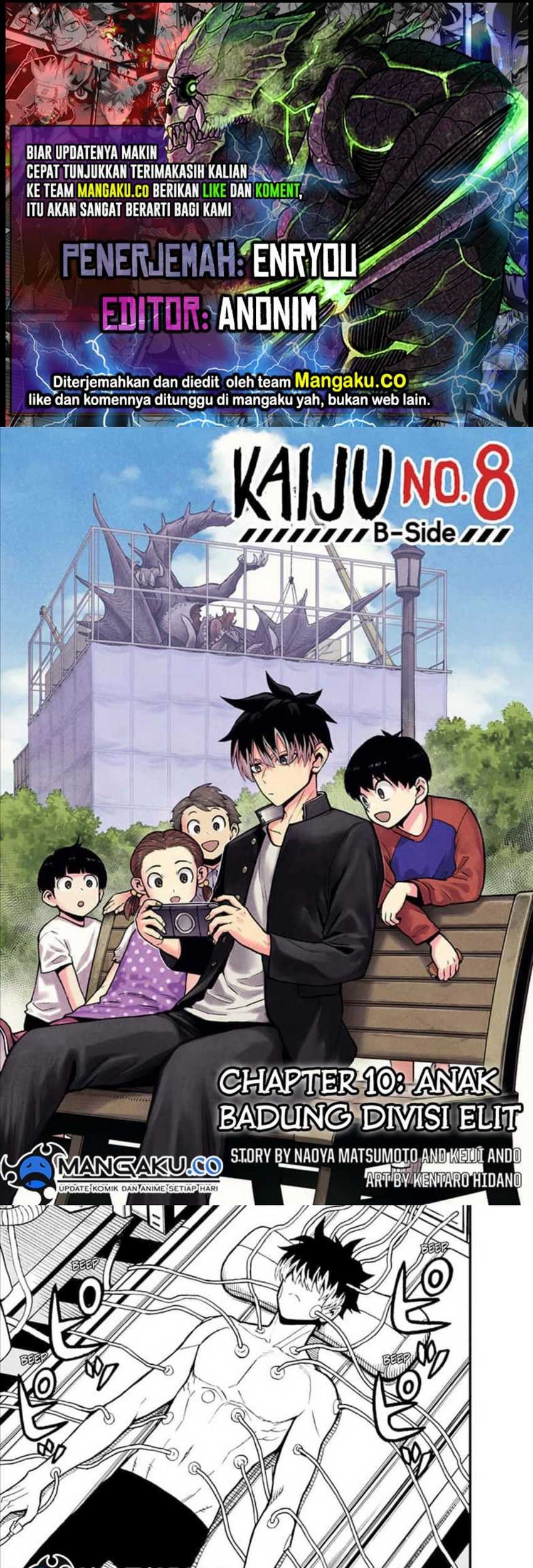 Baca Komik 8Kaijuu B-Side Chapter 10 Gambar 1