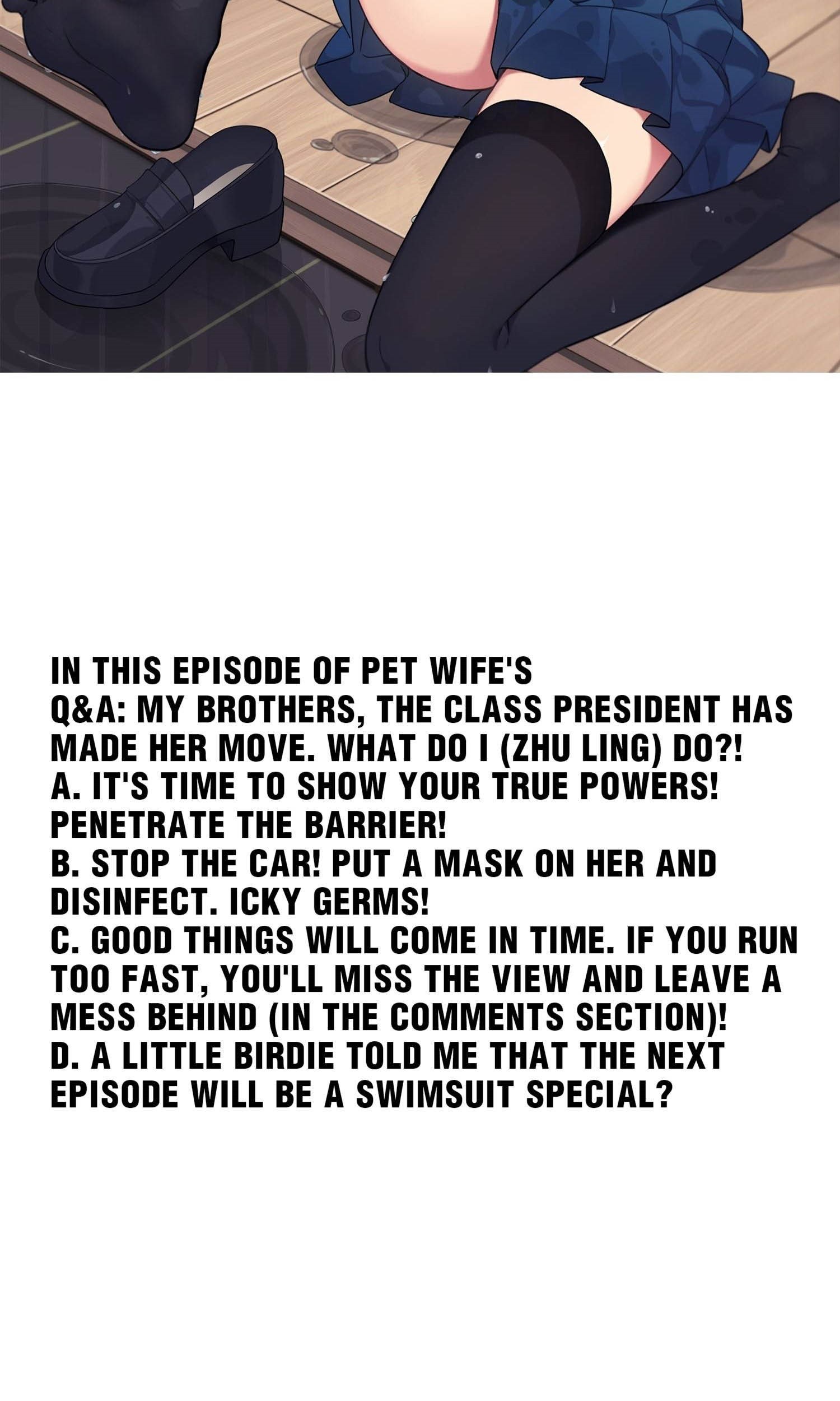 How To Properly Care For Your Pet Wife Chapter 57 Gambar 74