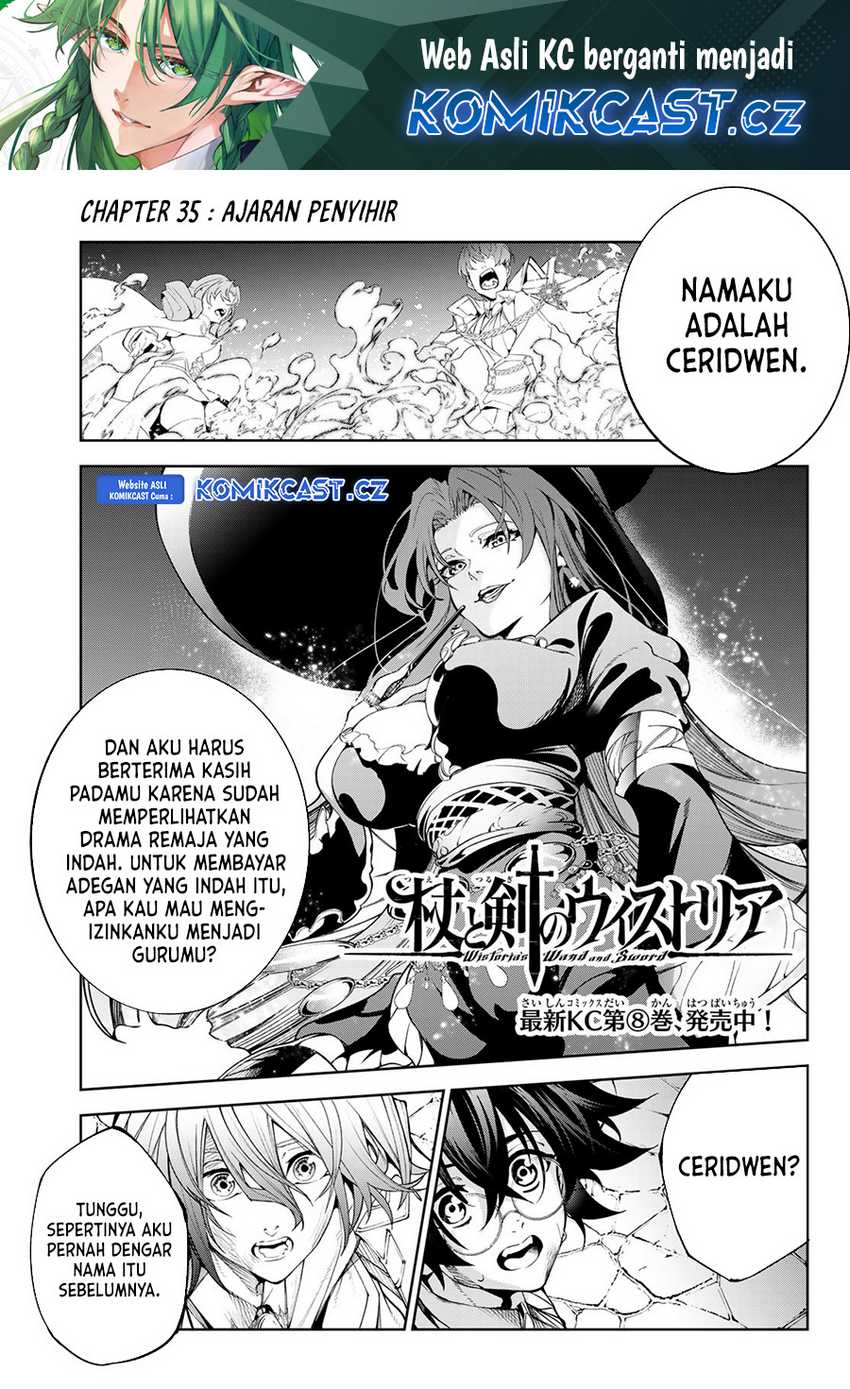 Baca Manga Tsue to Tsurugi no Wistoria Chapter 35 Gambar 2