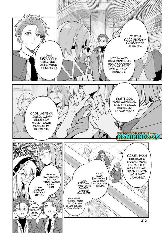 Majutsushi Kunon wa Miete Iru Chapter 24.1 Gambar 17