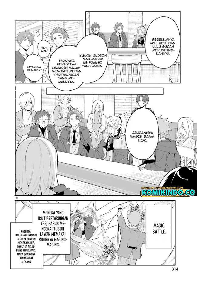 Majutsushi Kunon wa Miete Iru Chapter 24.1 Gambar 19
