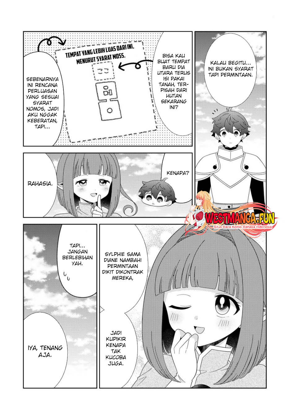 Seirei-tachi no Rakuen to Risou no Isekai Seikatsu Chapter 63 Gambar 11