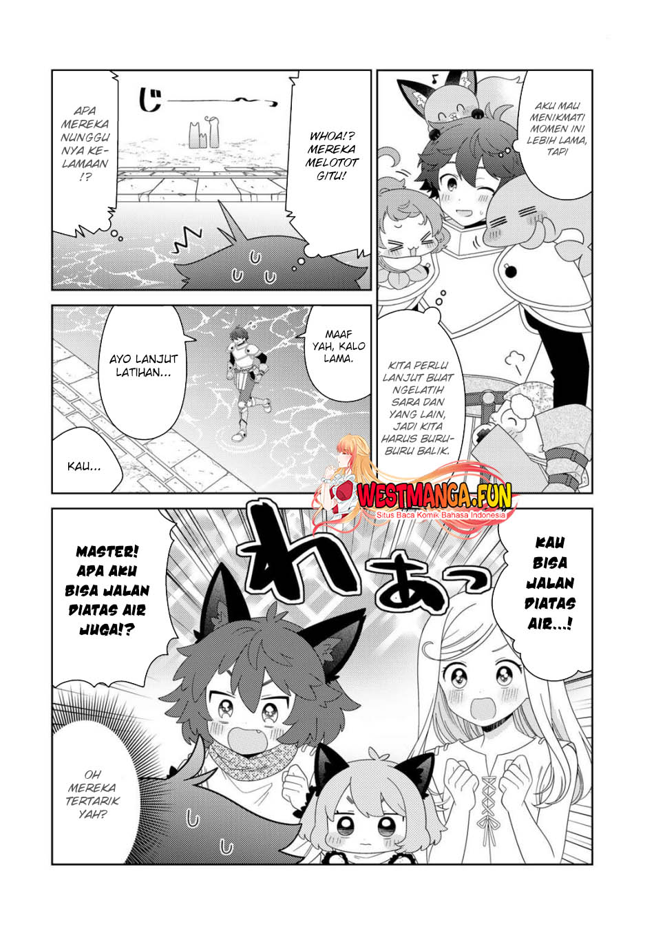 Seirei-tachi no Rakuen to Risou no Isekai Seikatsu Chapter 63 Gambar 3