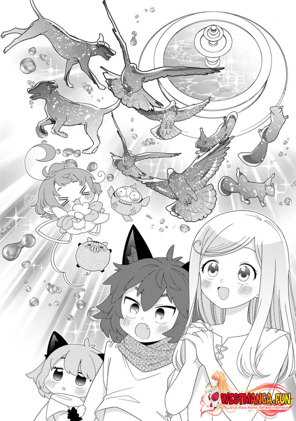 Seirei-tachi no Rakuen to Risou no Isekai Seikatsu Chapter 63 Gambar 8