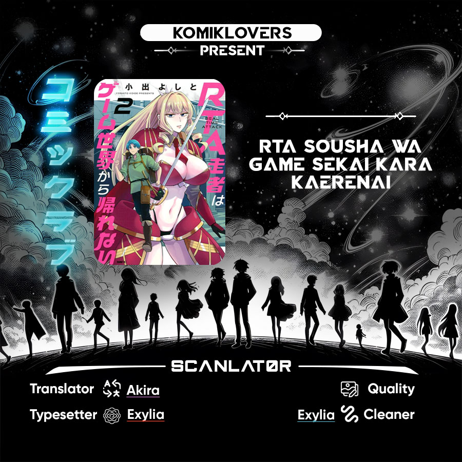 Baca Komik RTA Sousha wa Game Sekai kara Kaerenai Chapter 07 Gambar 1