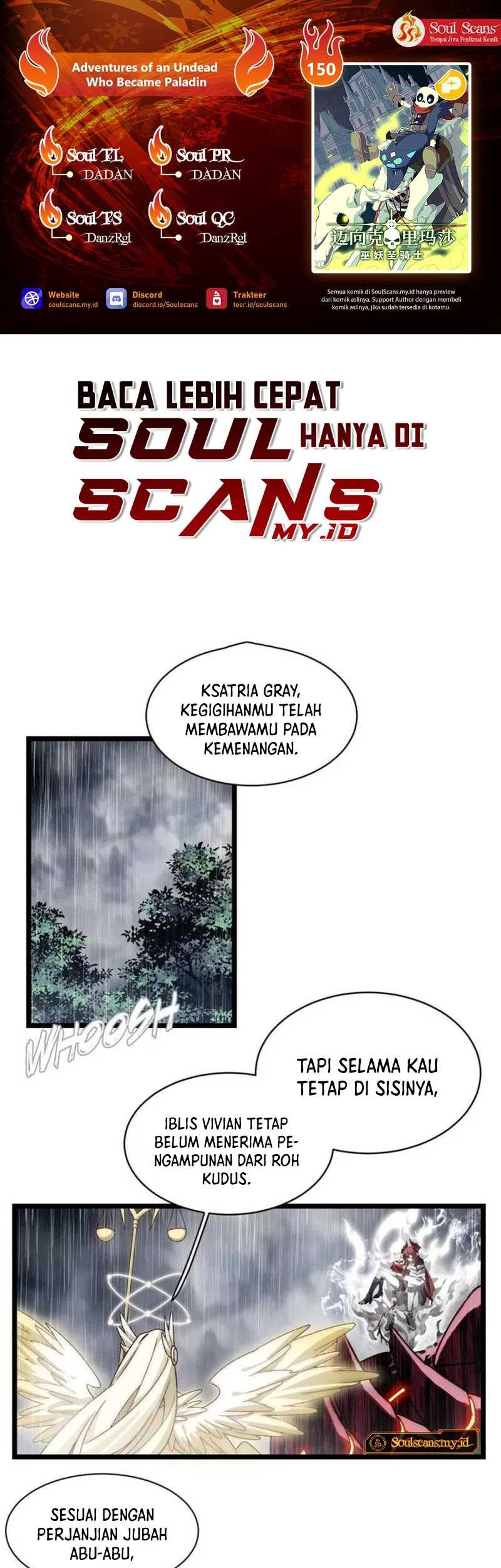 Komik Adventures of an Undead Who Became Paladin Chapter 150 gambar nomor 1