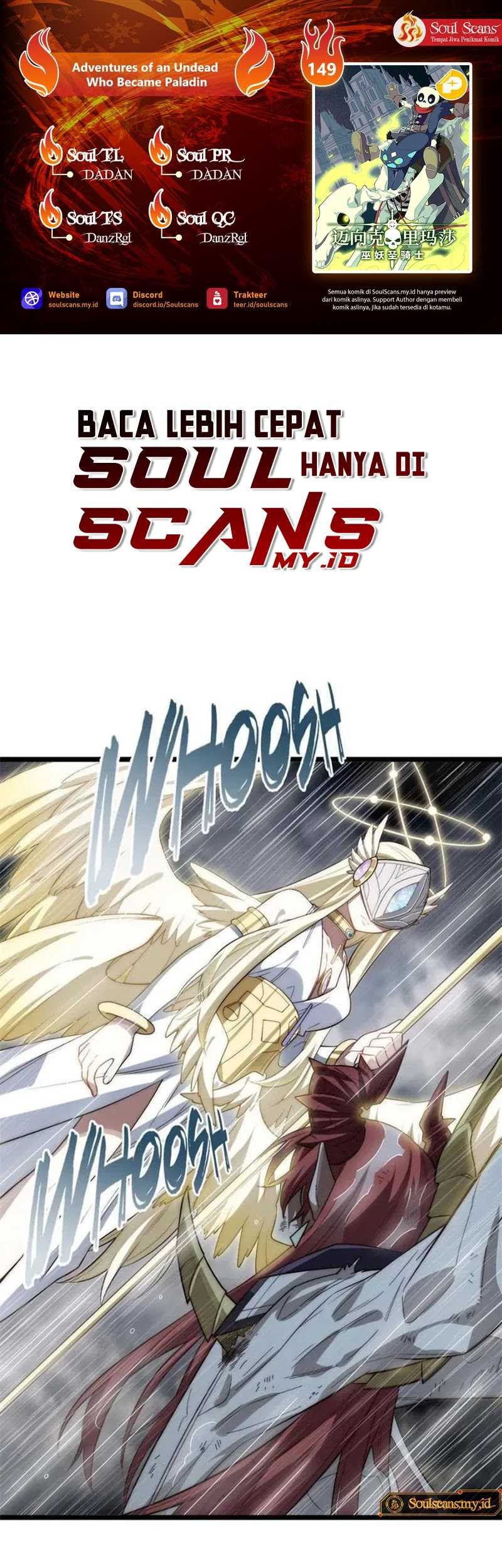 Komik Adventures of an Undead Who Became Paladin Chapter 149 gambar nomor 1