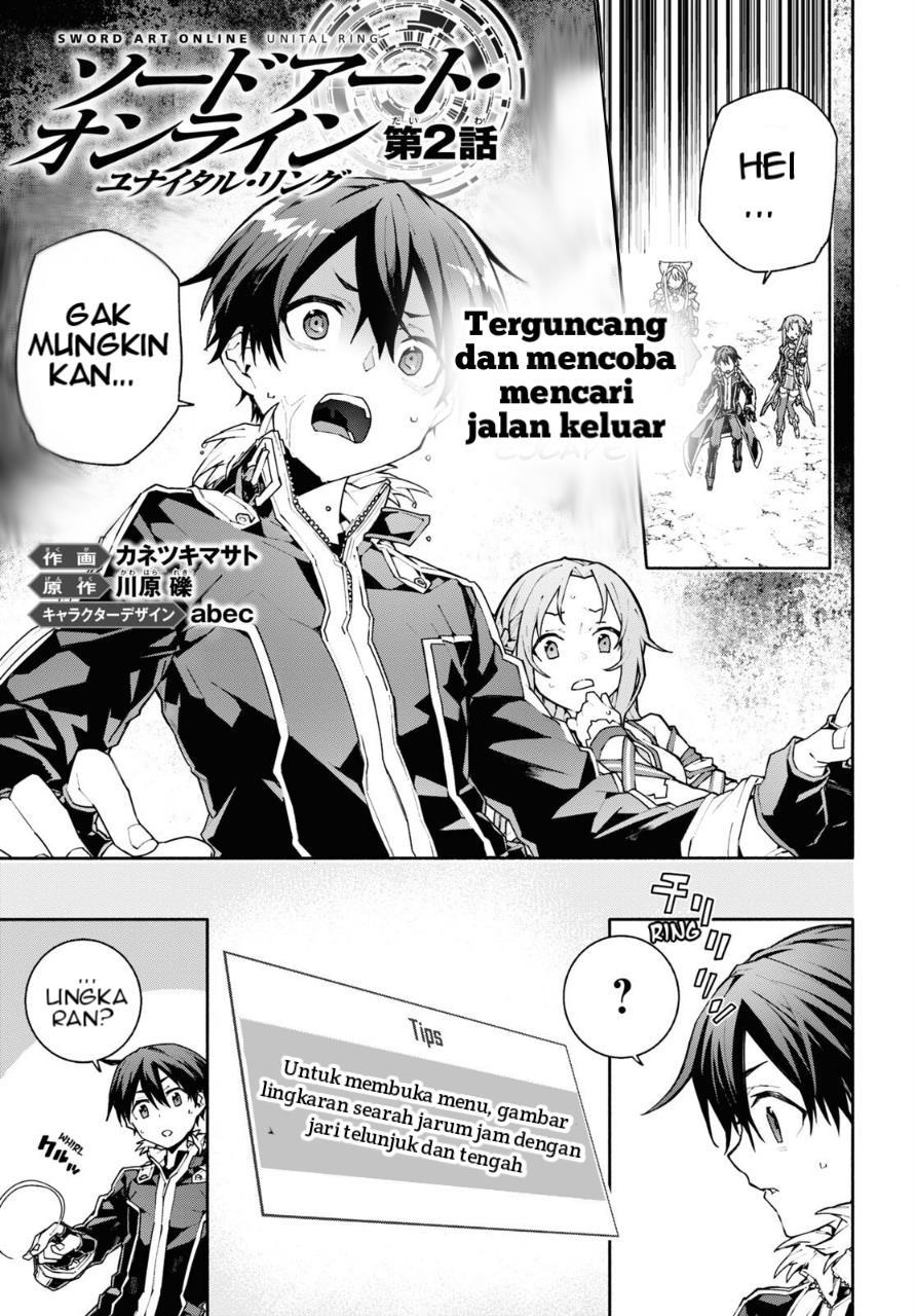 Baca Manga Sword Art Online Unital Ring Chapter 02 Gambar 2
