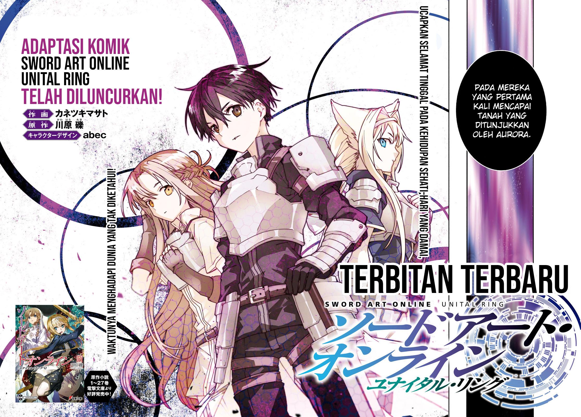 Baca Manga Sword Art Online Unital Ring Chapter 01 Gambar 2