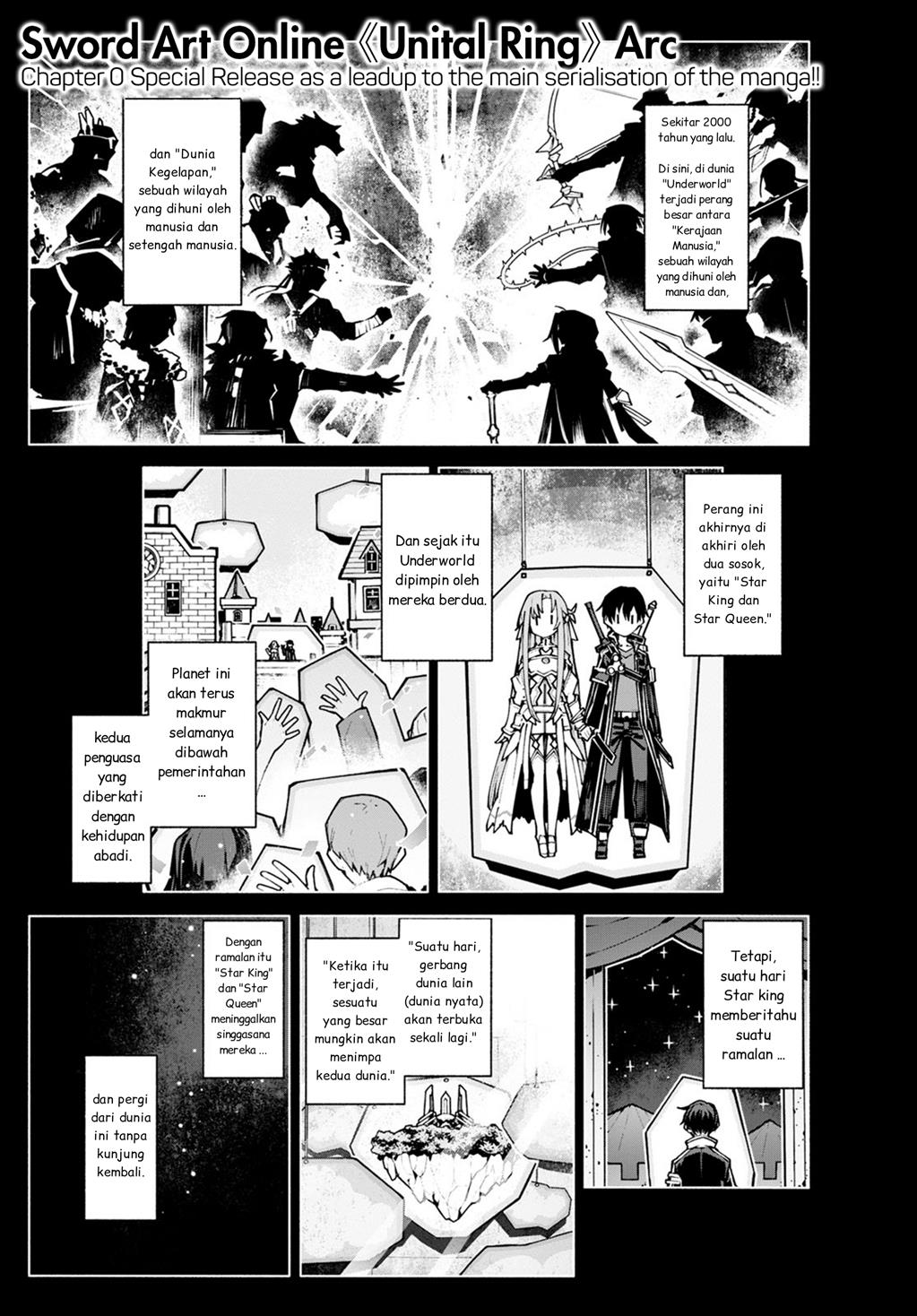 Baca Komik Sword Art Online Unital Ring Chapter 00.1 Gambar 1