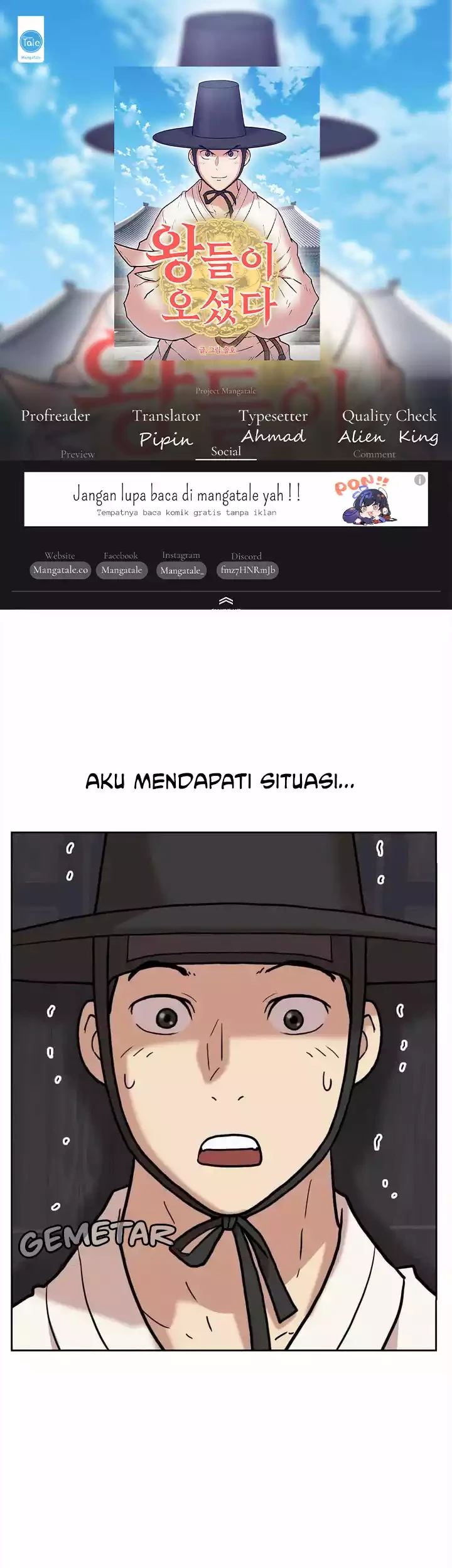 Baca Komik Kings Flung Into the Future Chapter 01 Gambar 1