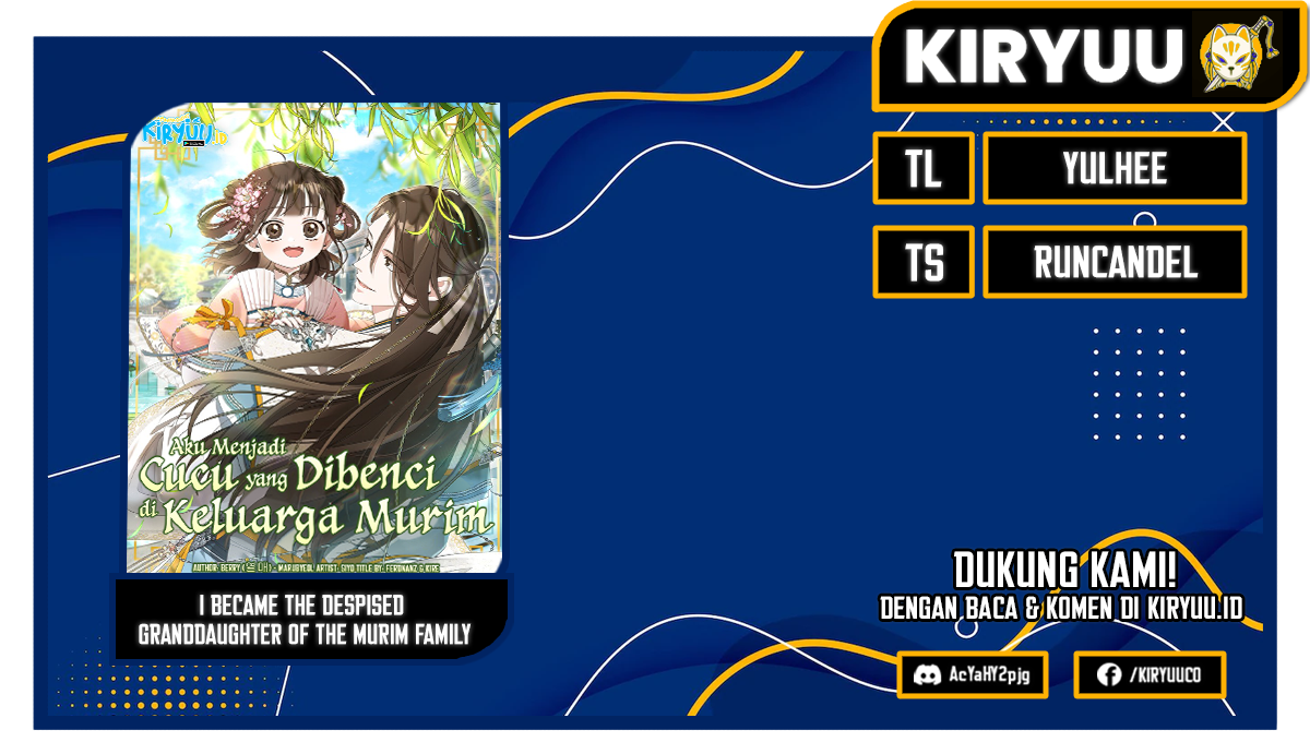 Baca Komik I Became the Despised Granddaughter of the Murim Family Chapter 13 Gambar 1