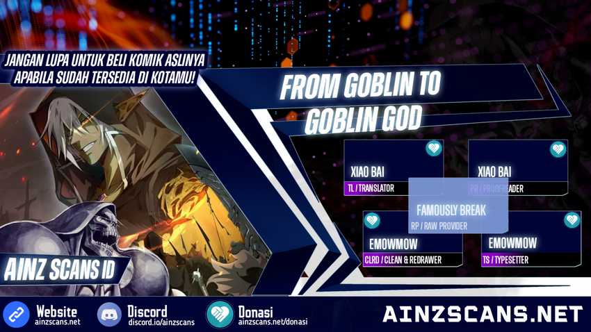 Baca Komik From Goblin to Goblin God Chapter 04 Gambar 1