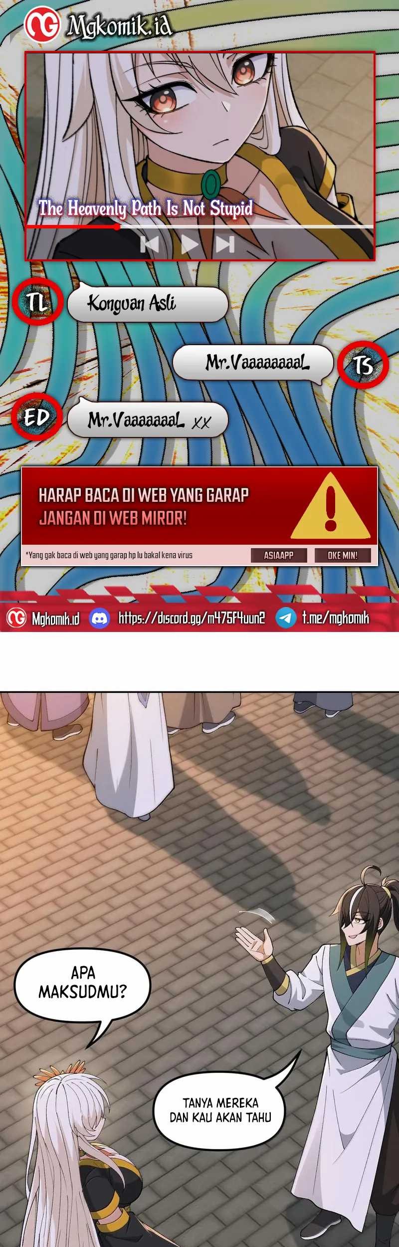 Komik The Heavenly Path Is Not Stupid Chapter 90 gambar nomor 1