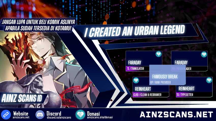 Baca Komik I Created an Urban Legend! Chapter 15 Gambar 1