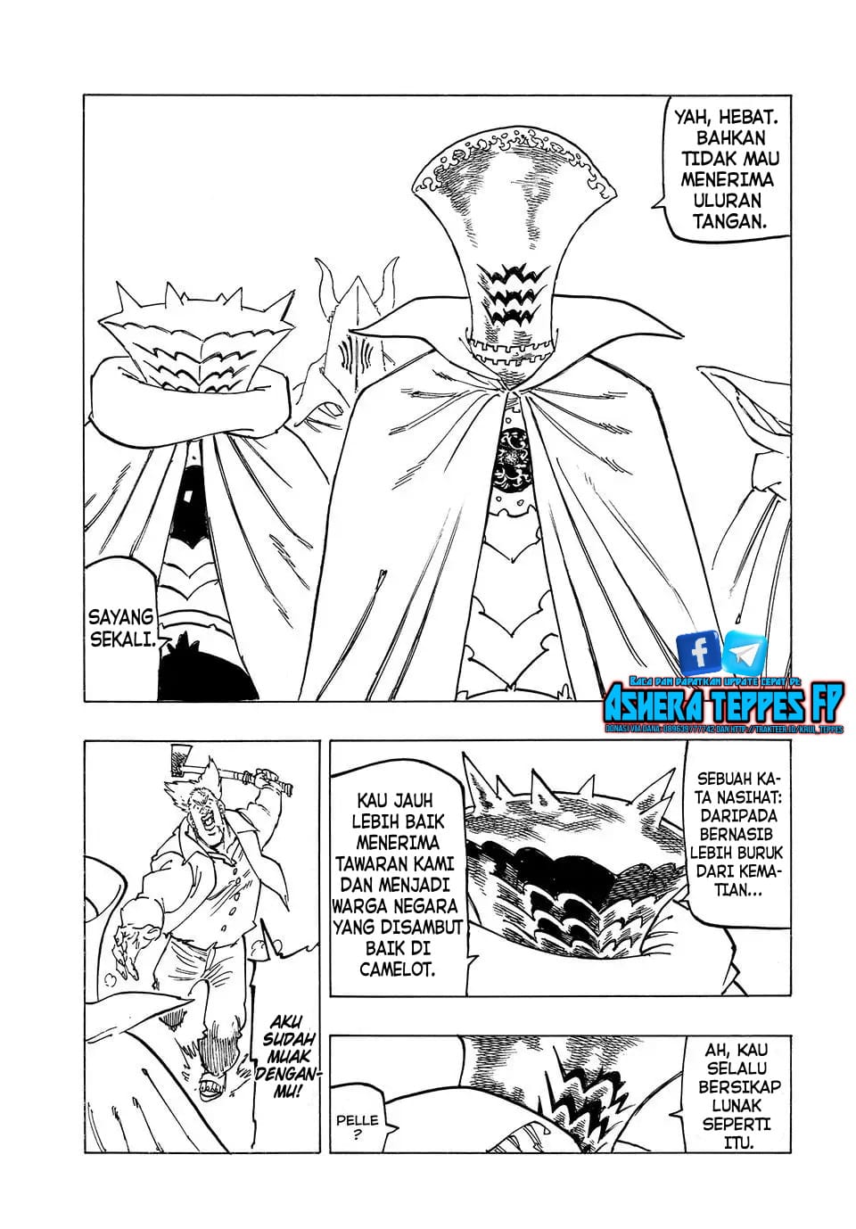Mokushiroku no Yonkishi Chapter 130 Gambar 14