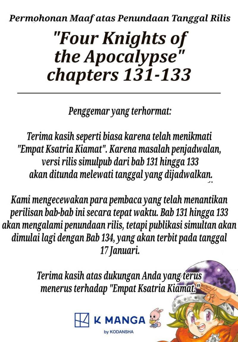 Mokushiroku no Yonkishi Chapter 129 Gambar 22