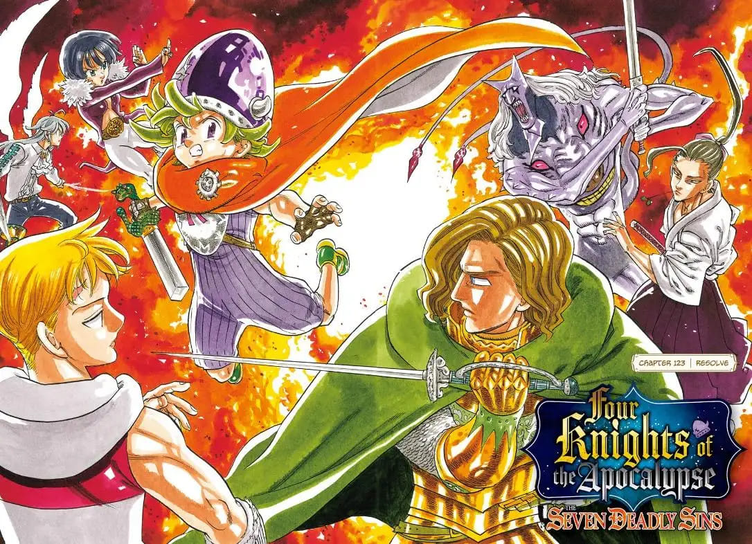 Baca Manga Mokushiroku no Yonkishi Chapter 123 Gambar 2