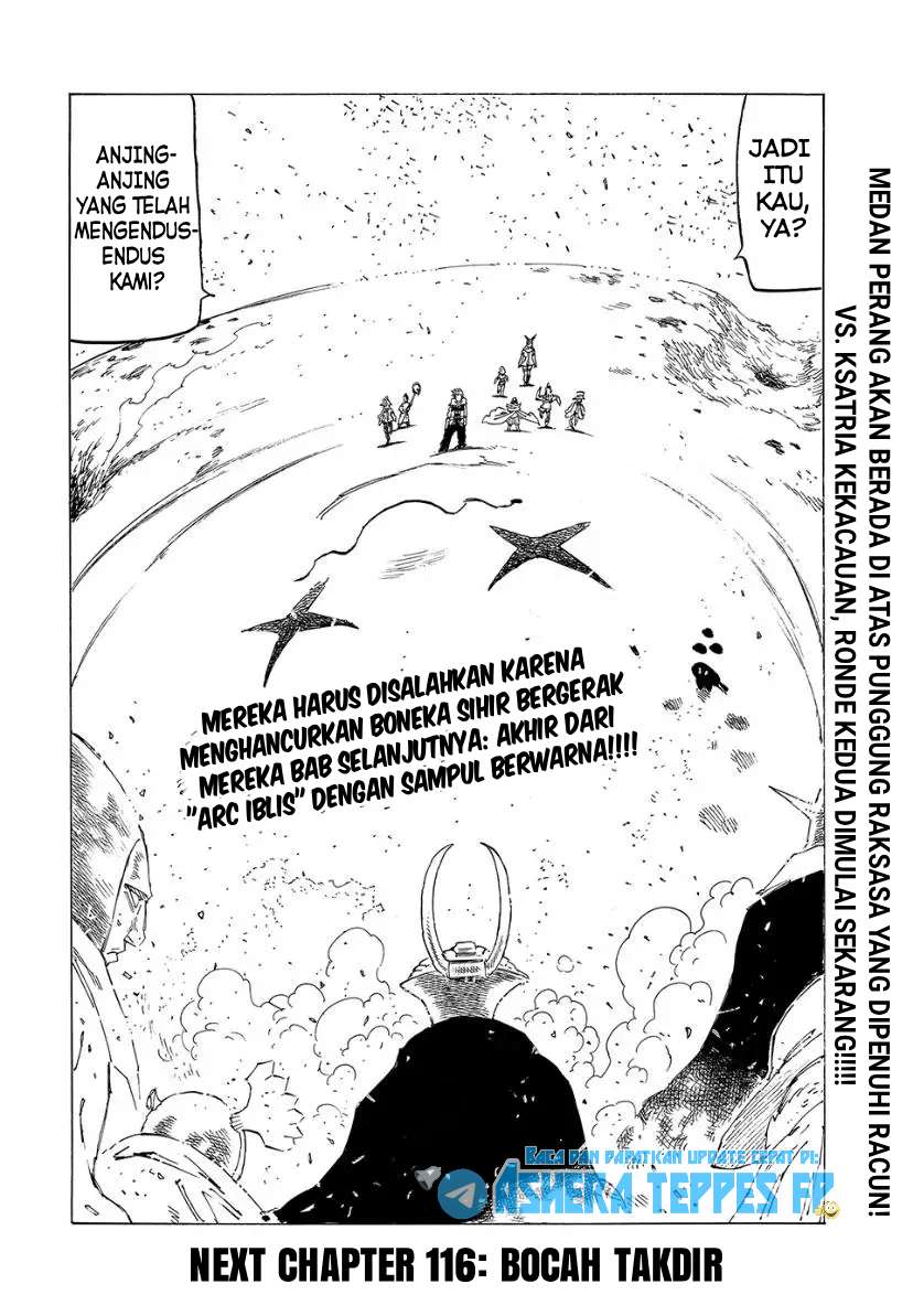 Mokushiroku no Yonkishi Chapter 115 Gambar 22