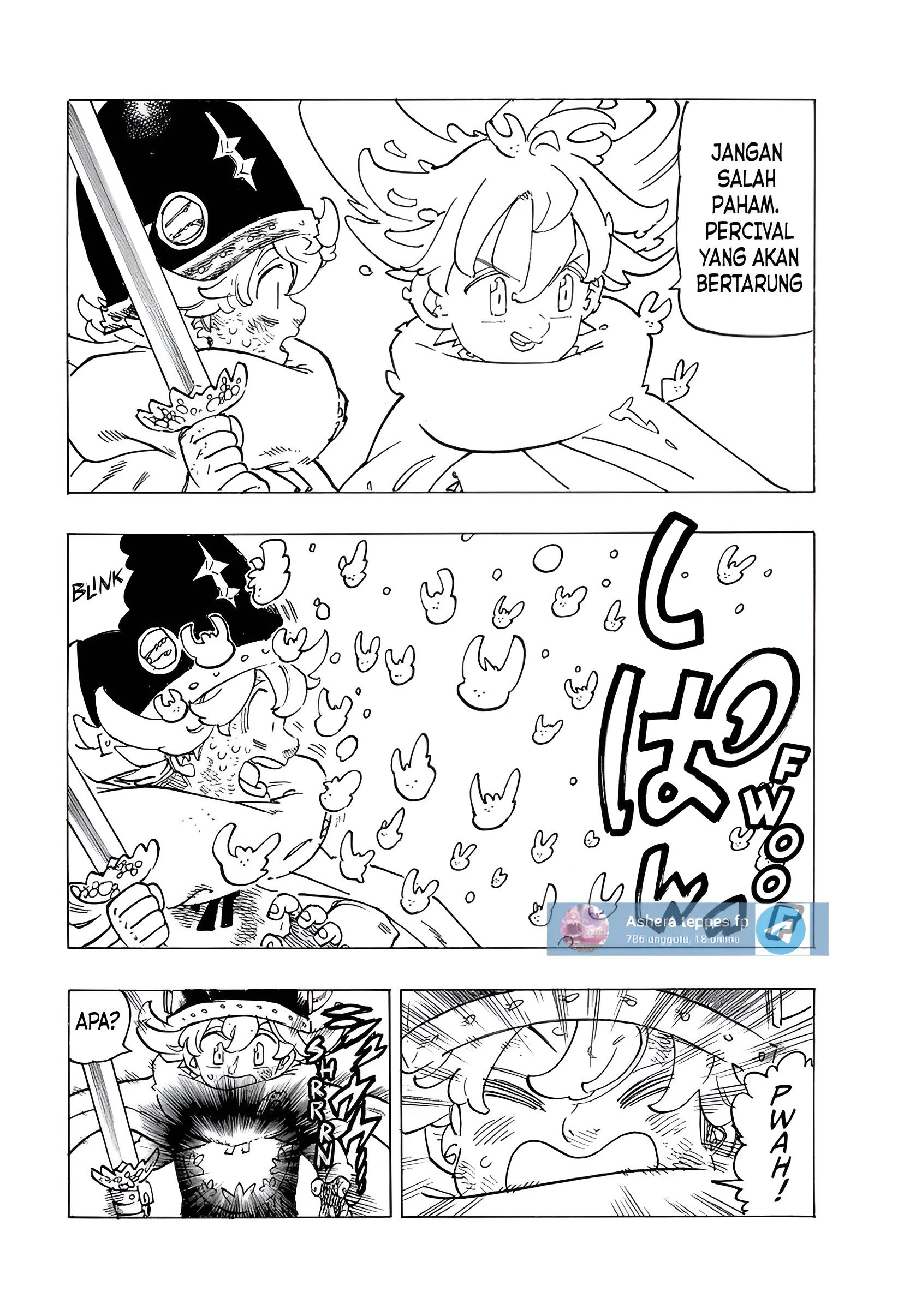 Mokushiroku no Yonkishi Chapter 113 Gambar 18