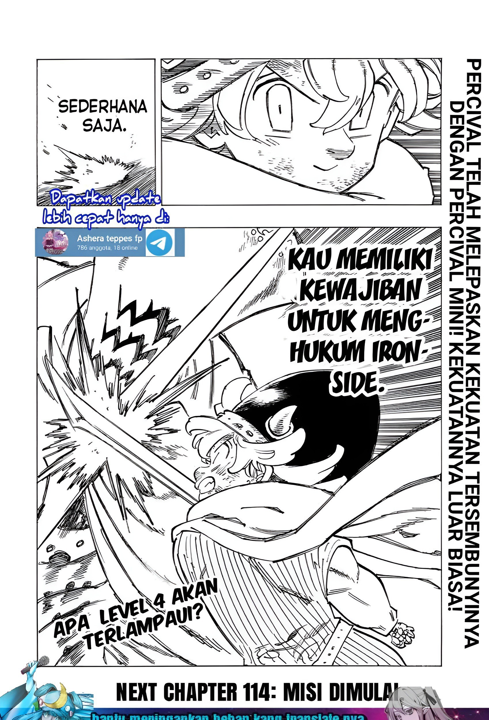 Mokushiroku no Yonkishi Chapter 113 Gambar 24