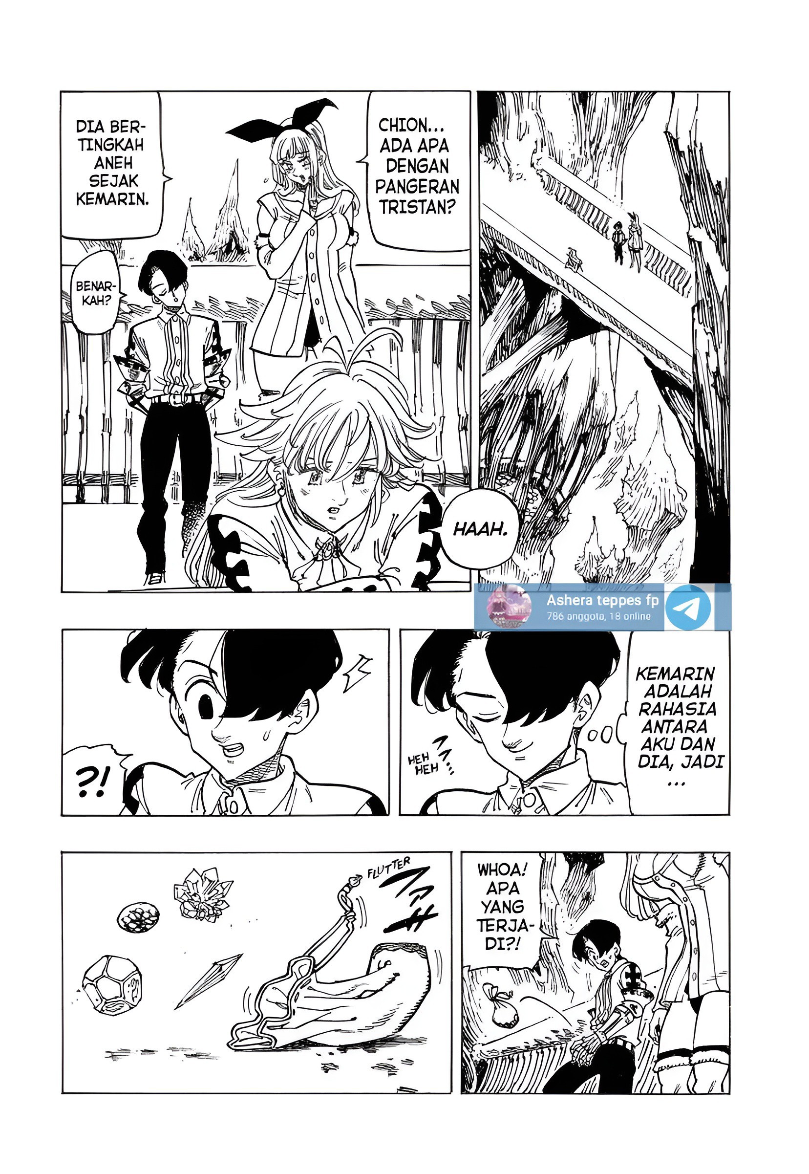 Mokushiroku no Yonkishi Chapter 113 Gambar 4