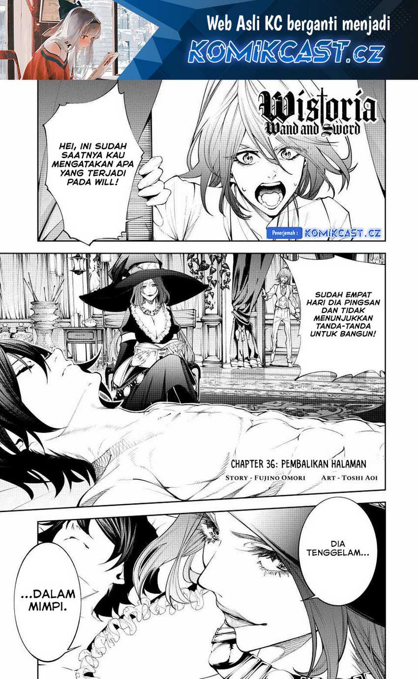 Baca Manga Tsue to Tsurugi no Wistoria Chapter 36 Gambar 2
