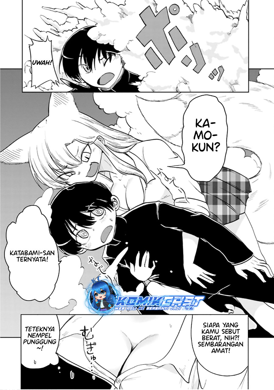 Okitsune Gal Katabami-san Chapter 04.5 Gambar 4