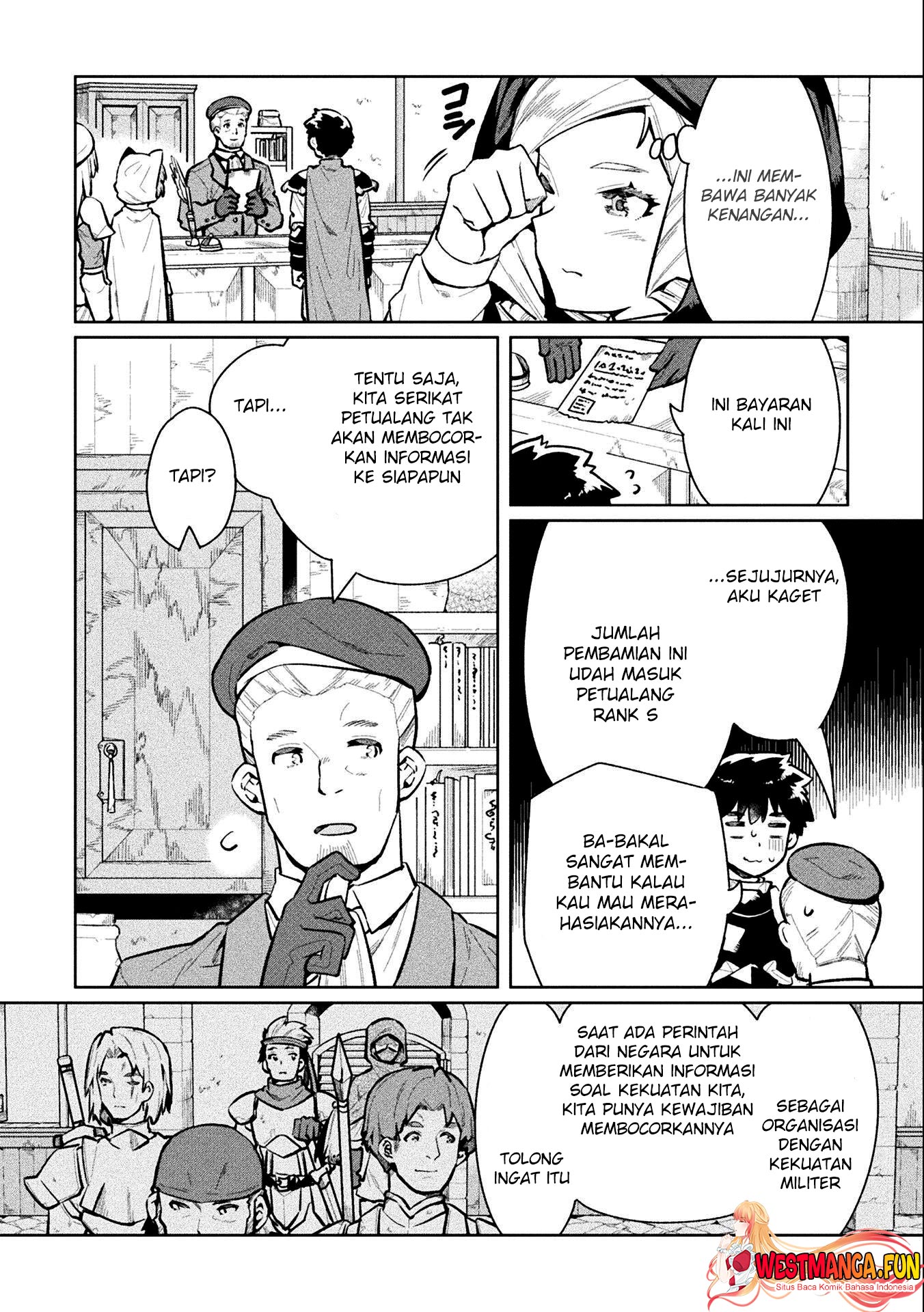 NEET dakedo Hello Work ni Ittara Isekai ni Tsuretekareta Chapter 58 Gambar 8