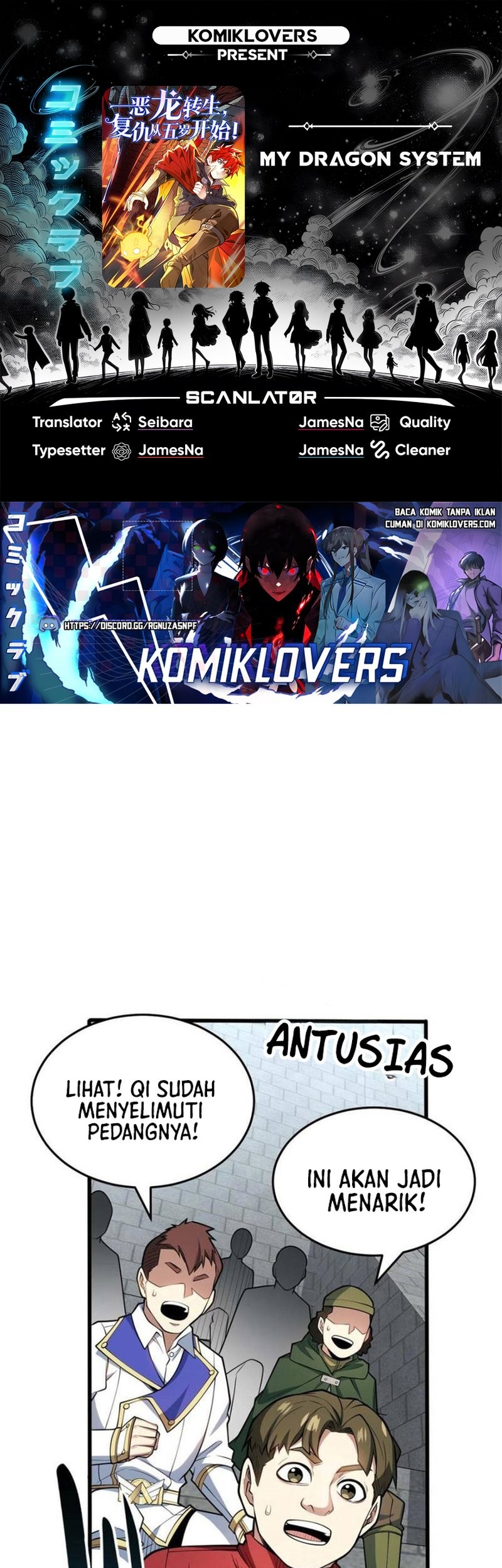 Baca Komik Evil Dragon Is Reincarnated! Revenge Begins at the Age of Five! Chapter 65 Gambar 1