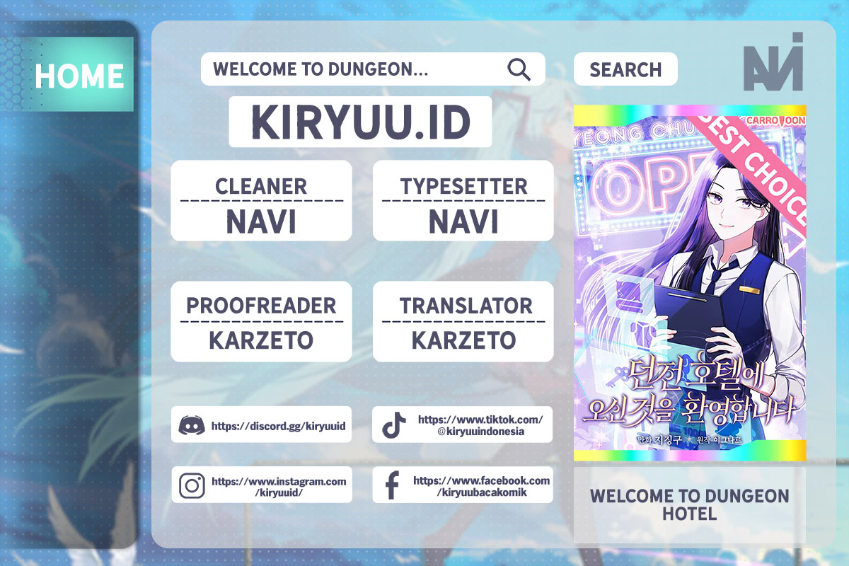 Baca Komik Welcome to Dungeon Hotel Chapter 07 Gambar 1