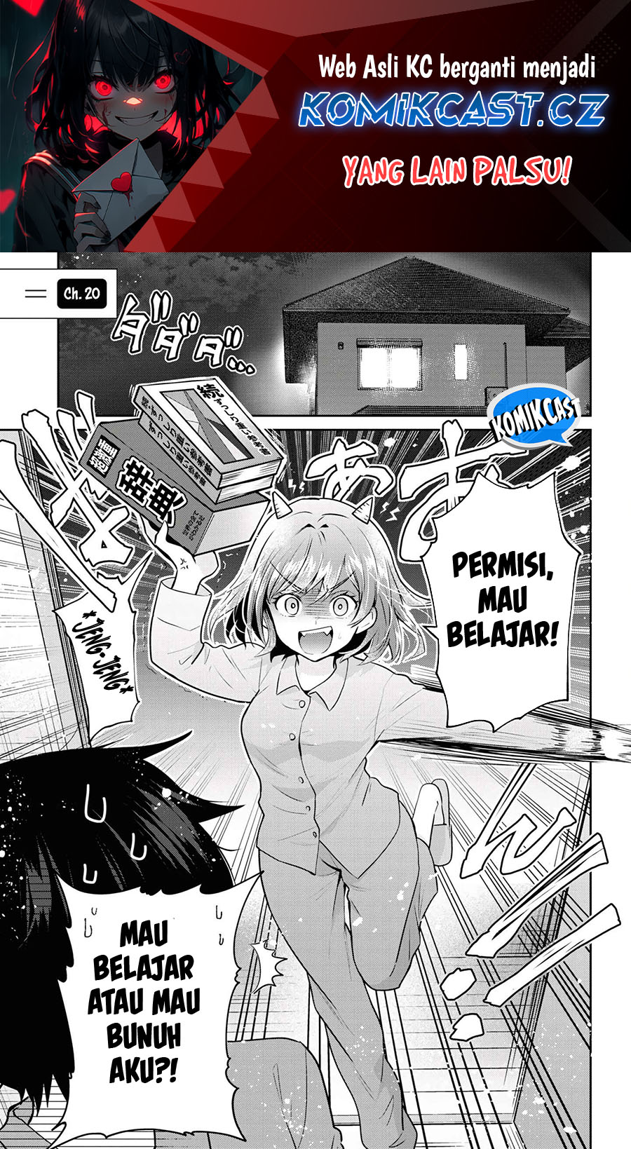 Baca Manga Kurasu no Daikirai na Joshi to Kekkon Suru Koto ni Natta Chapter 20.1 Gambar 2