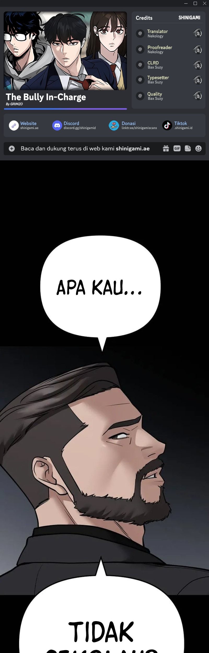 Baca Komik The Bully In Charge Chapter 108 Gambar 1