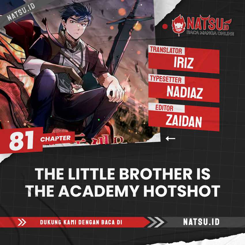 Baca Komik The Little Brother Is the Academy’s Hotshot Chapter 81 Gambar 1