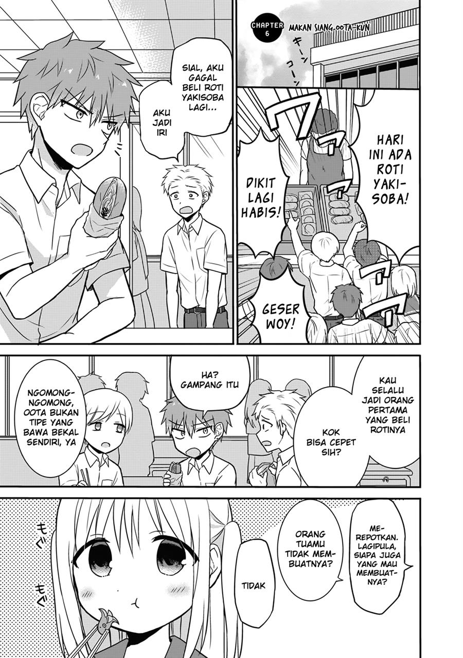 Baca Komik Kao ni denai Kashiwada-san to Kao ni deru Ota-kun Chapter 06 Gambar 1