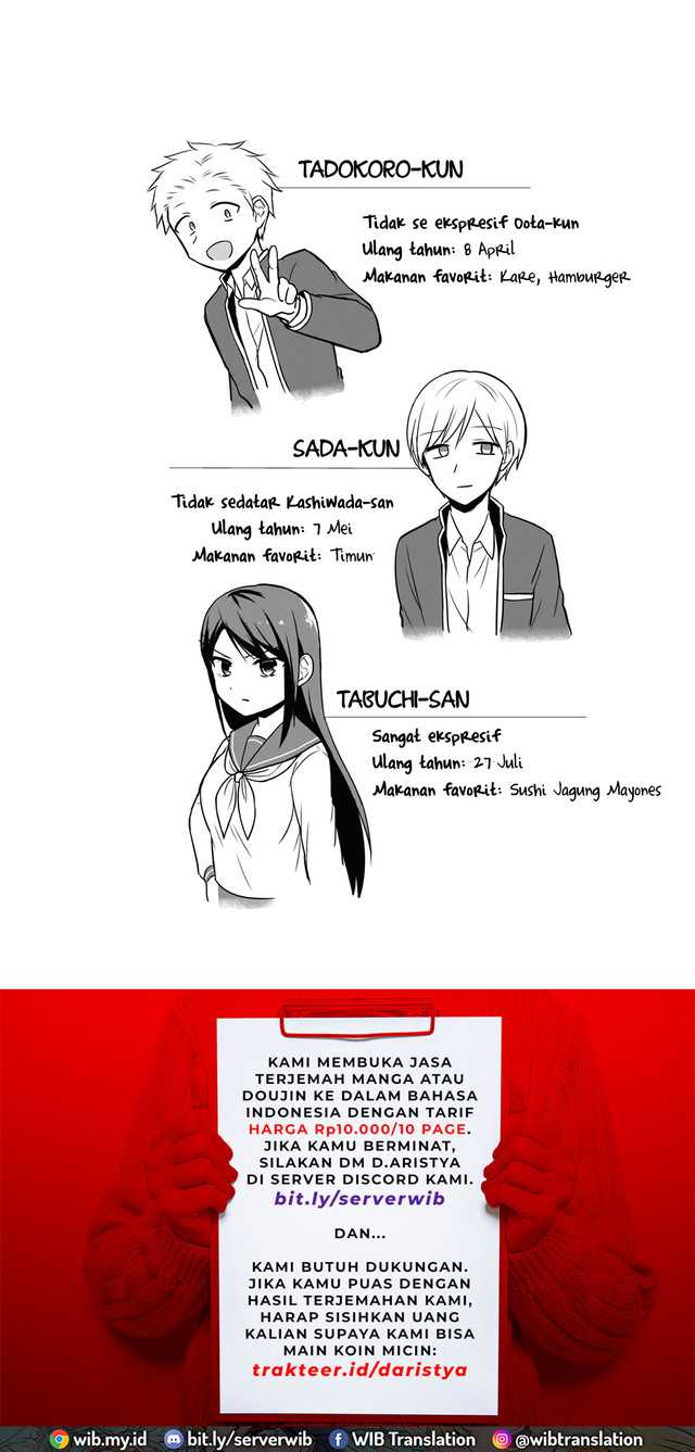 Kao ni denai Kashiwada-san to Kao ni deru Ota-kun Chapter 05 Gambar 13