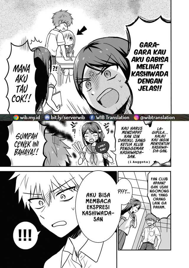 Kao ni denai Kashiwada-san to Kao ni deru Ota-kun Chapter 05 Gambar 8