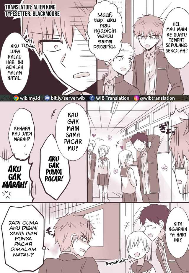 Baca Manga Kao ni denai Kashiwada-san to Kao ni deru Ota-kun Chapter 03.5 Gambar 2