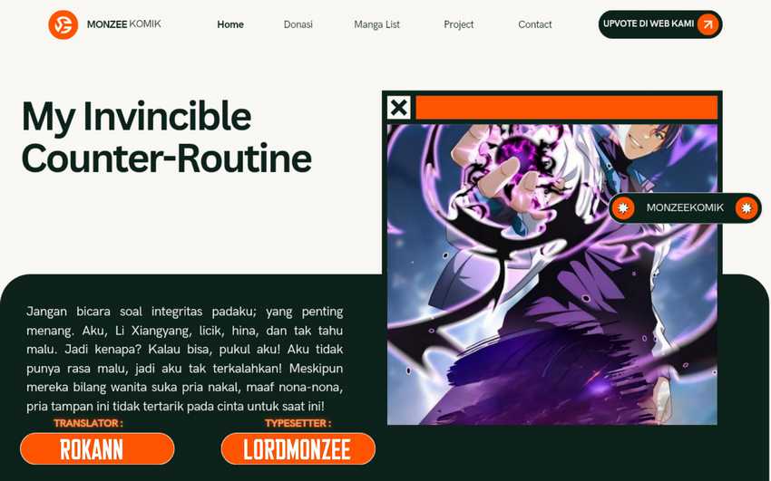 Baca Komik My Invincible Counter-Routine Chapter 08 Gambar 1