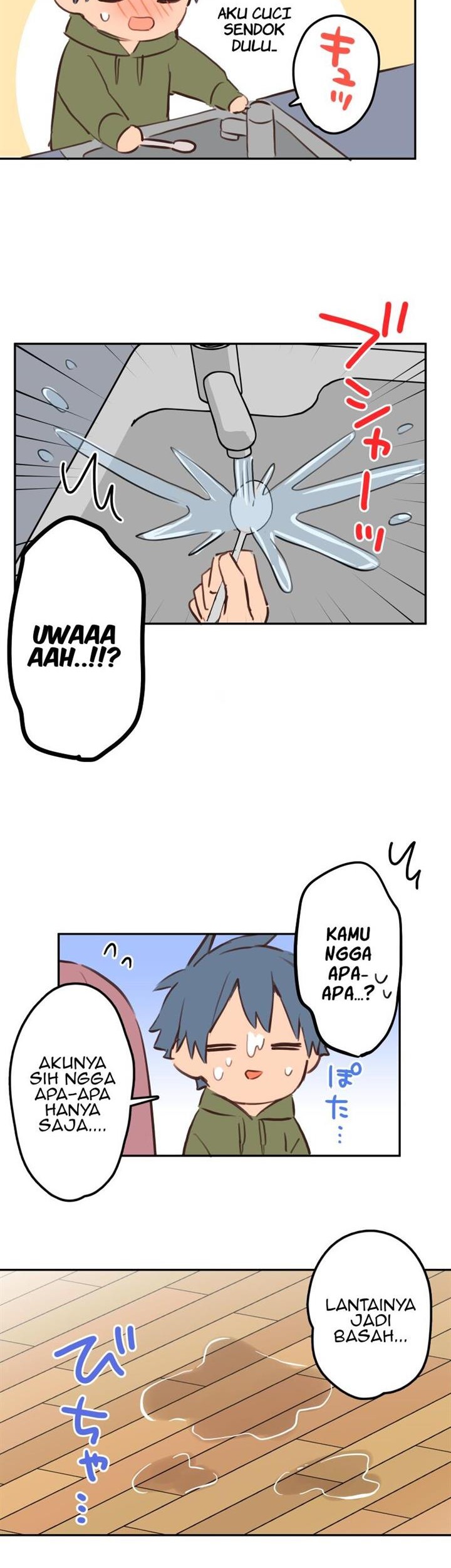 Waka-chan Is Flirty Again Chapter 190.5 Gambar 6