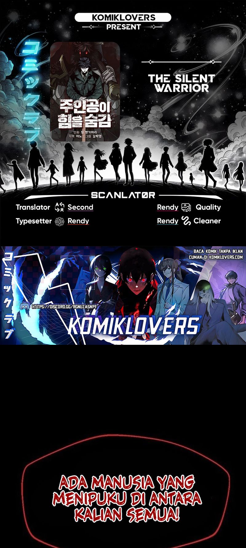 Baca Komik The Silent Warrior Chapter 04 Gambar 1