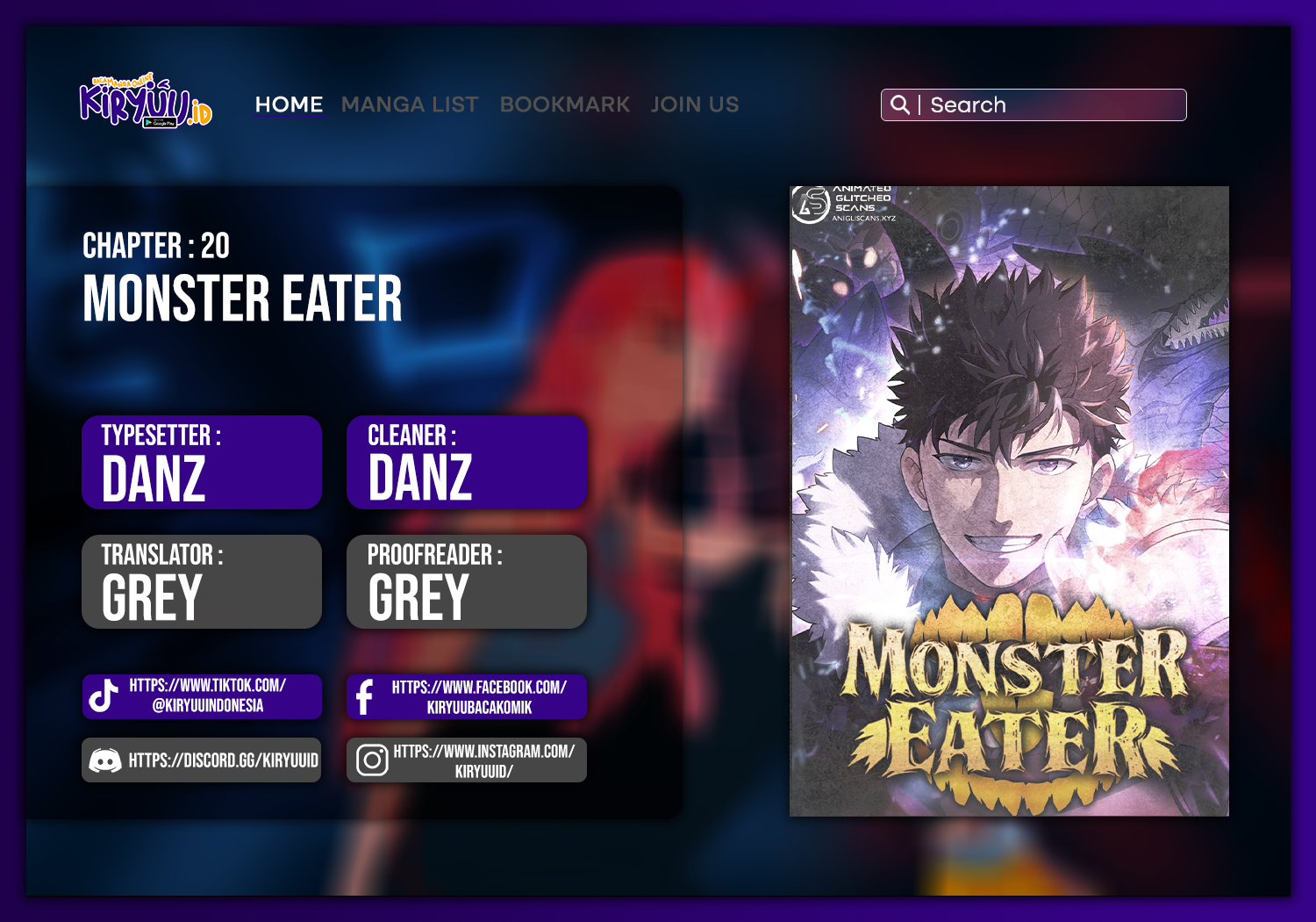 Baca Komik Monster Eater Adventurer Chapter 20 Gambar 1