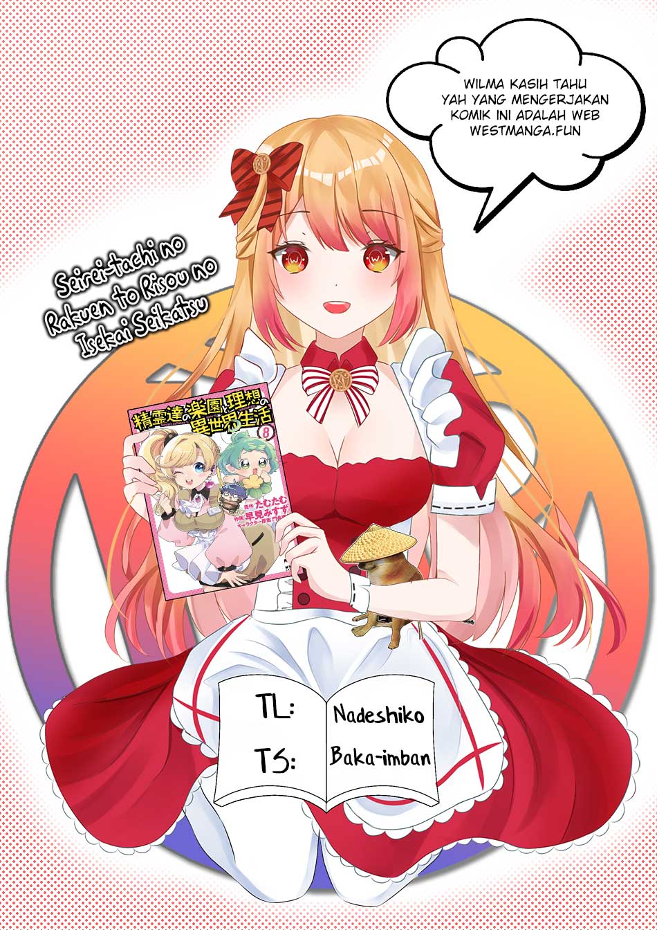 Seirei-tachi no Rakuen to Risou no Isekai Seikatsu Chapter 64 Gambar 4