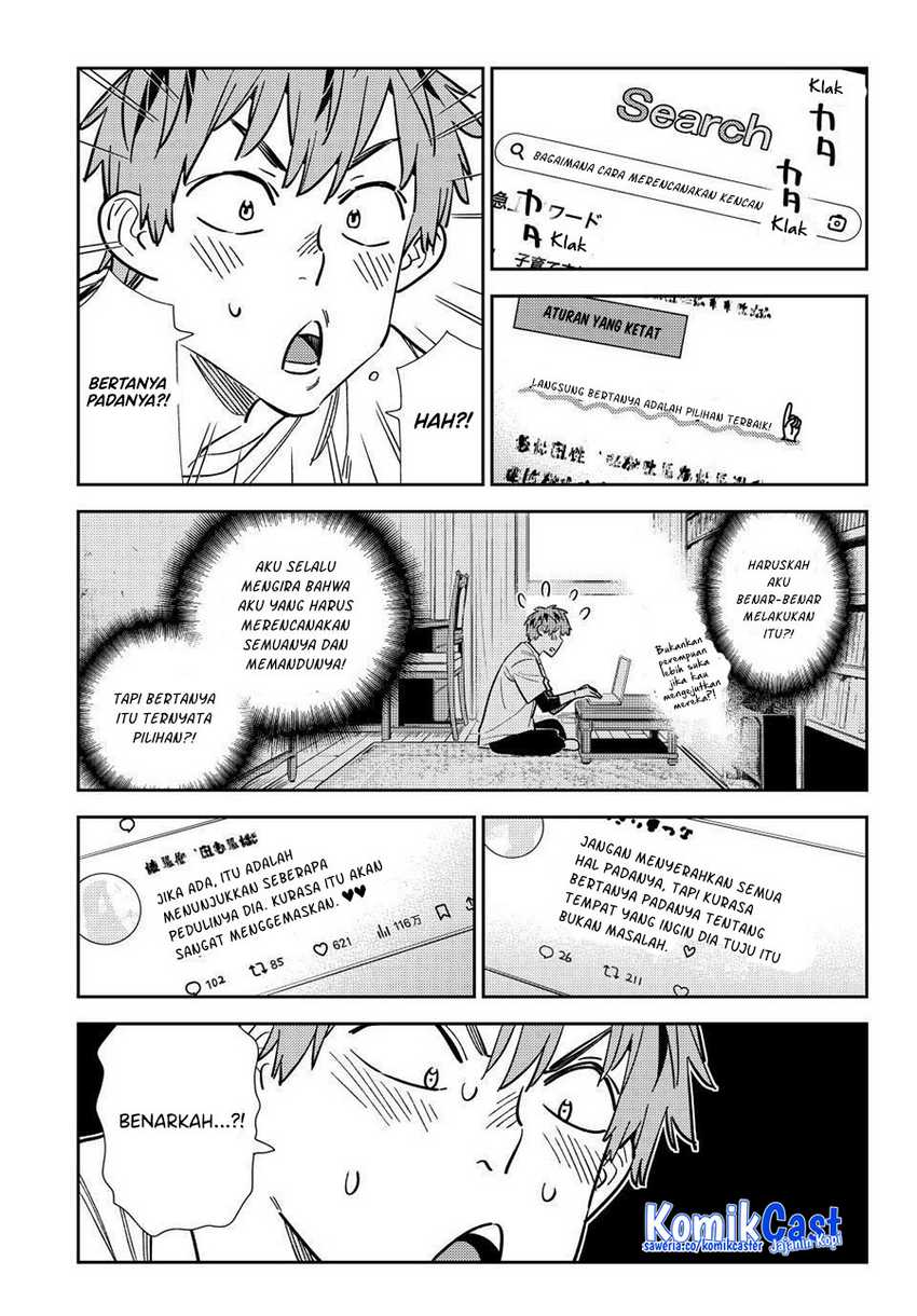 Kanojo Okarishimasu Chapter 321 Gambar 12