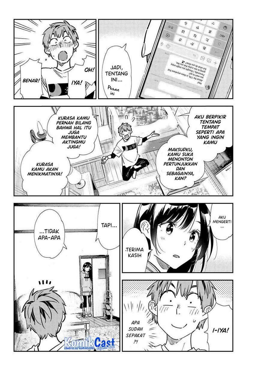 Kanojo Okarishimasu Chapter 321 Gambar 17