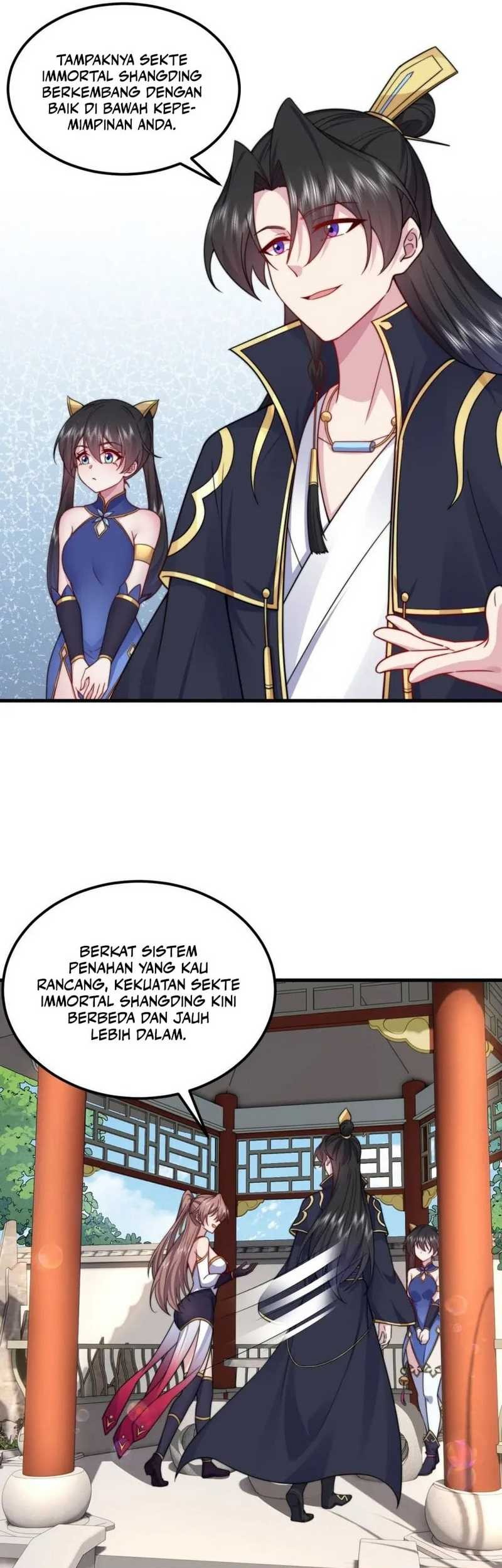 I, The Invincible Villain Master With My Apprentices Chapter 113 Gambar 33